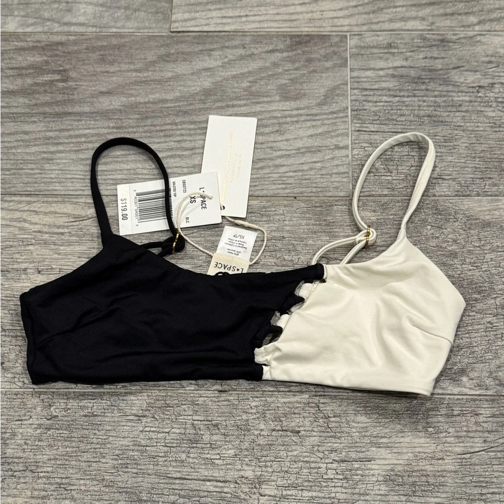 NWT L*Space solstice bikini top Jackie bottoms